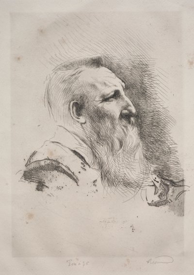 Auguste Rodin by Paul Albert Besnard