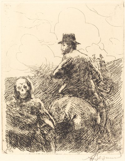 Danger Passed by Paul Albert Besnard
