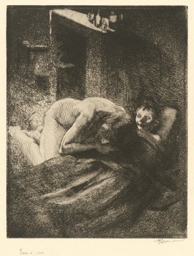 Misery by Paul Albert Besnard