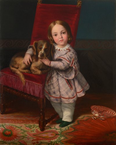Portrait of Vittoria Balze, 1845 by Paul Balze