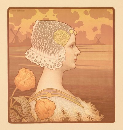Her Most Gracious Majesty Queen Wilhelmina by Paul Berthon