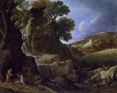 Christ Tempted in the Wilderness by Paul Brill