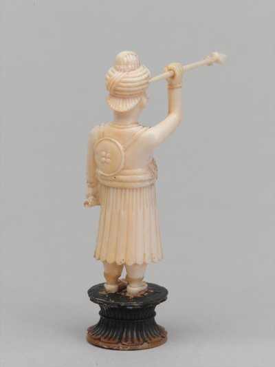 Black Pawn, Chess Piece, India by Paul Carpentier