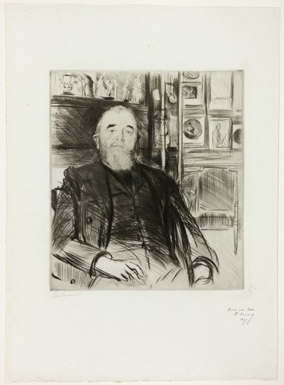 Portrait of Alexis Rouart by Paul Cesar Helleu