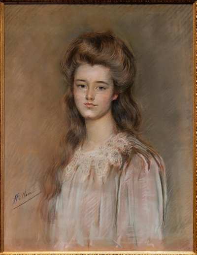 Portrait of Louise Alida Livingstone by Paul Cesar Helleu