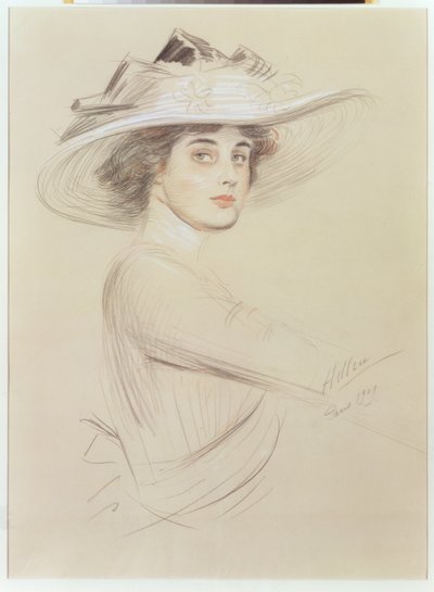 Portrait of a Woman, 1909 by Paul Cesar Helleu