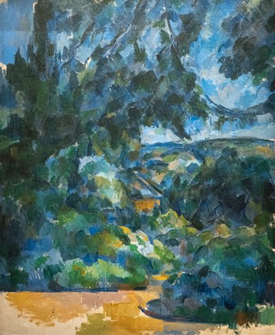 Blue Landscape by Paul Cézanne