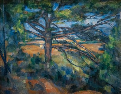 Great Pine near Aix by Paul Cézanne