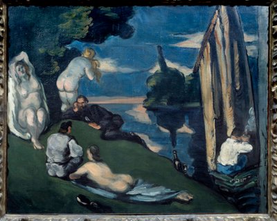 Pastoral, or Idyll by Paul Cézanne