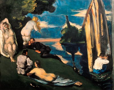 Pastoral, or Idyll by Paul Cézanne