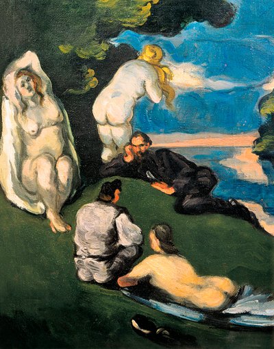 Pastoral, or Idyll by Paul Cézanne