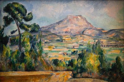 Sainte-Victoire Mountain by Paul Cézanne