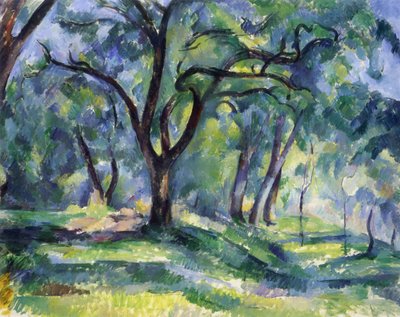 The Forest by Paul Cézanne