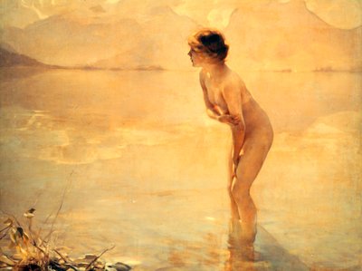 September Morn by Paul Chabas