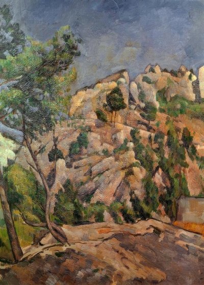 At the Bottom of the Ravine by Paul Cézanne