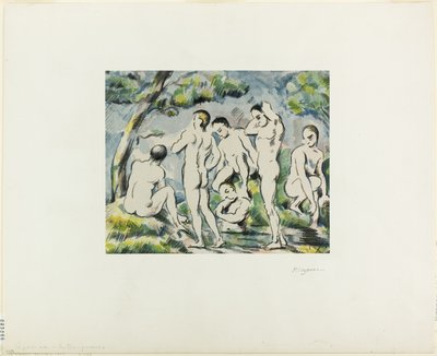 Bathers by Paul Cézanne
