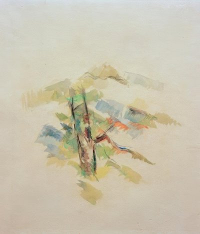 Tree Study by Paul Cézanne