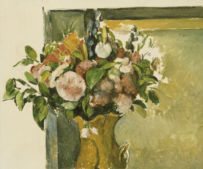 Flowers in a Vase by Paul Cézanne