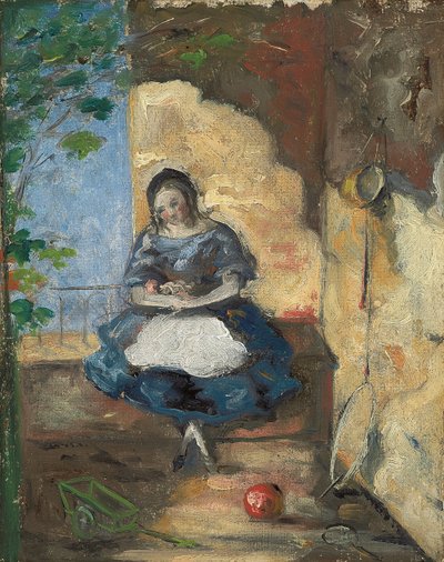Girl by Paul Cézanne
