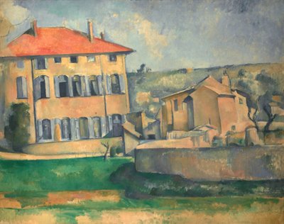House in Aix by Paul Cézanne