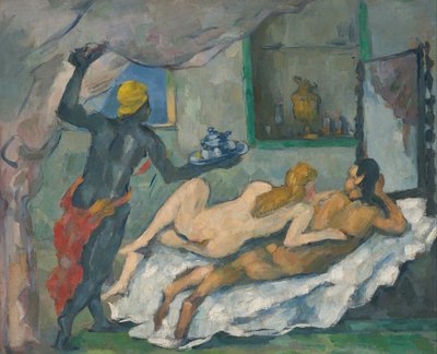 Afternoon in Naples by Paul Cézanne