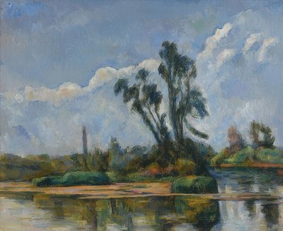The River. Around 1881 by Paul Cézanne