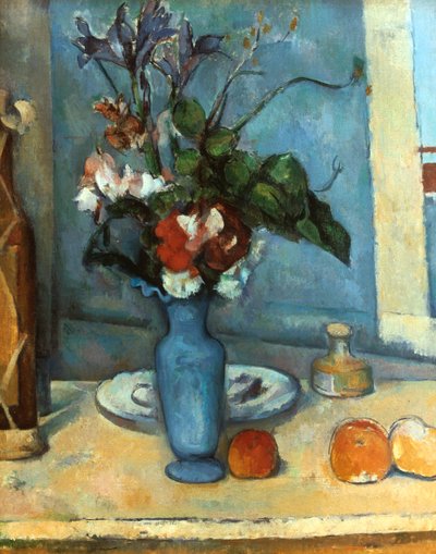 The Blue Vase by Paul Cézanne