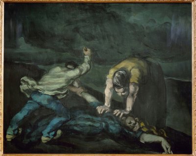 The Murder by Paul Cézanne