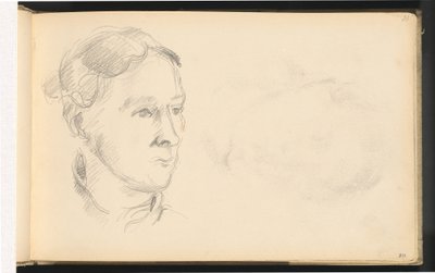 Madame Cézanne by Paul Cézanne
