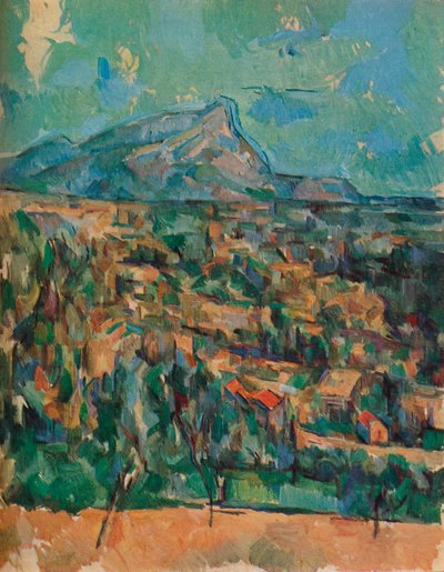 Mont Ste. Victoire, c1880s, 1946 by Paul Cézanne