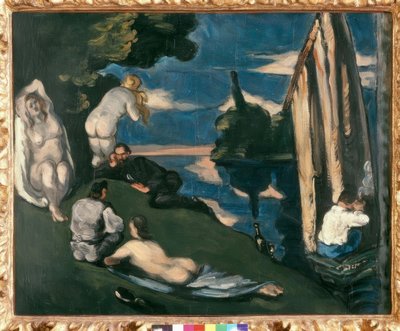 Pastoral by Paul Cézanne
