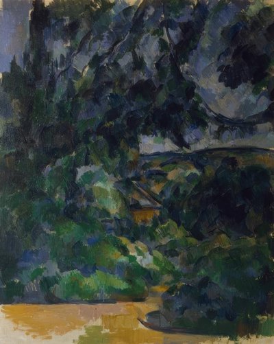 Blue Landscape by Paul Cézanne