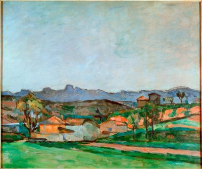 Provençal Landscape by Paul Cézanne