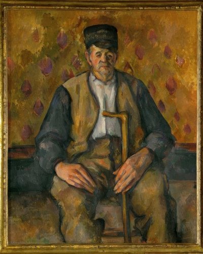 Seated Peasant by Paul Cézanne