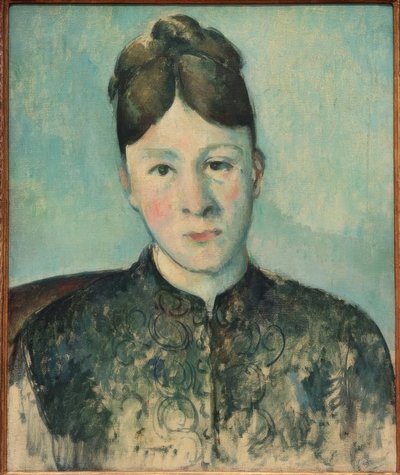 Portrait of Madame Cézanne by Paul Cézanne
