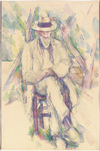 Portrait of Vallier by Paul Cézanne