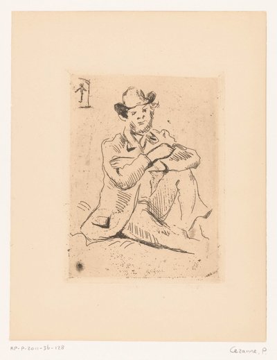 Portrait of Armand Guillaumin by Paul Cézanne