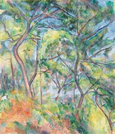 Sous-Bois by Paul Cézanne