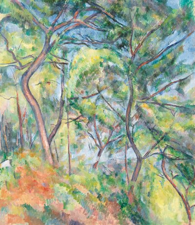 Sous-Bois by Paul Cézanne