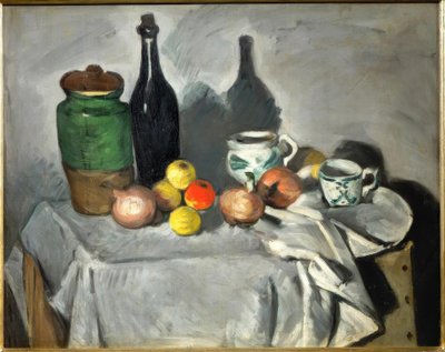 Still Life (Fruits and Dishes) by Paul Cézanne