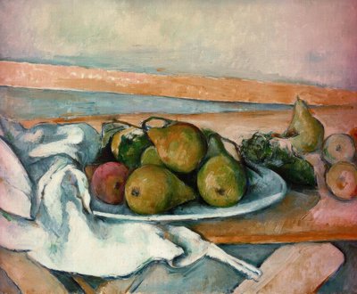 Still Life with Pears by Paul Cézanne