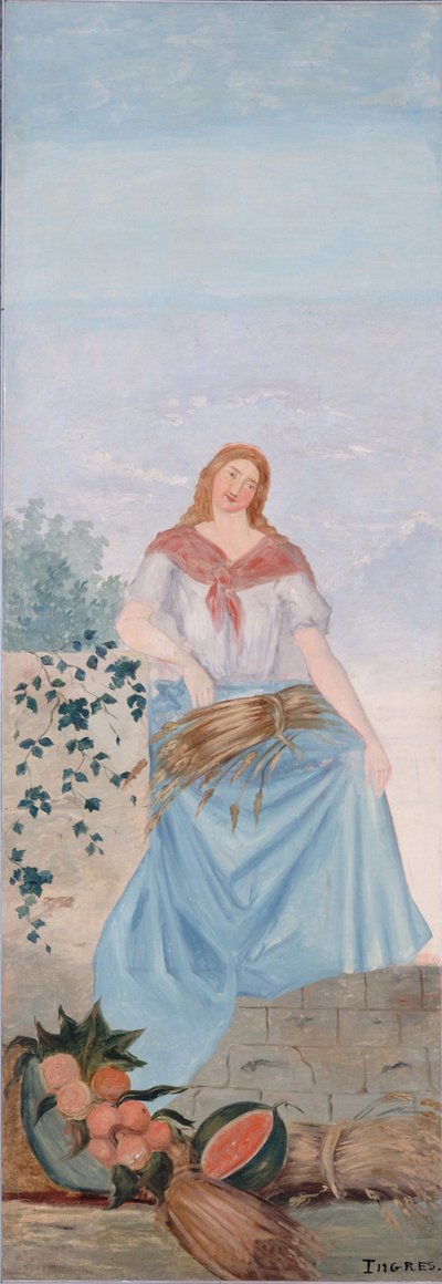 Summer From the Series Les Saisons by Paul Cézanne