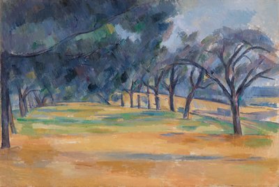 The Allée at Marines by Paul Cézanne