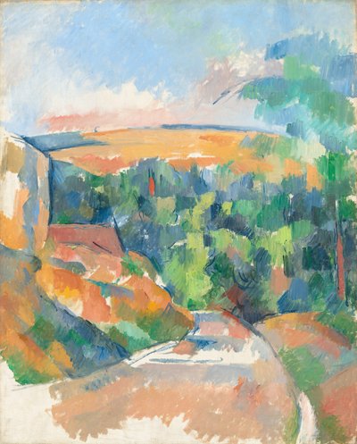 The Bend in the Road by Paul Cézanne