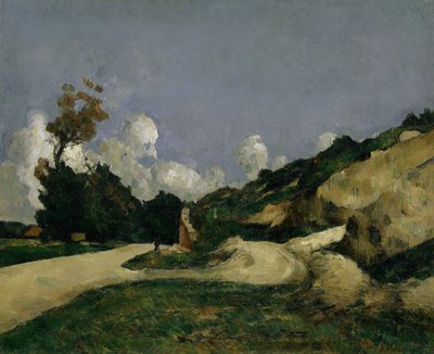The Country Road by Paul Cézanne