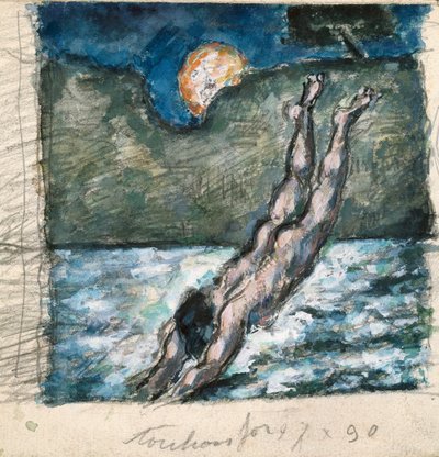 The Diver by Paul Cézanne