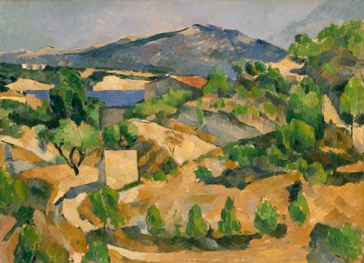 The Francois Zola Dam by Paul Cézanne