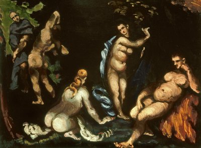 The Temptation of St. Anthony by Paul Cézanne