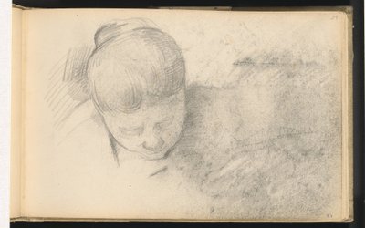 Woman Leaning Forward, 1890-1894 by Paul Cézanne