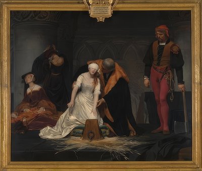 The Execution of Lady Jane Grey by Paul Delaroche